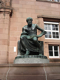 Statue of Aristotle (1915) by Cipri Adolf Bermann